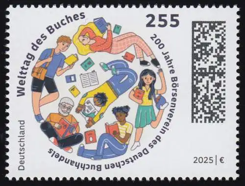 3902 Welttag des Buches, Börsenverein des Deutschen Buchhandels - postfrisch **
