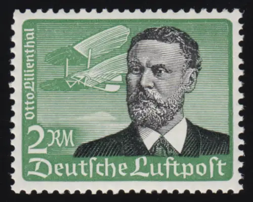 538x Flugpostmarke 1934 2 RM, postfrisch **