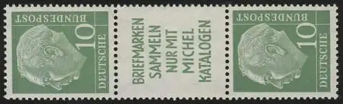 S22 Zusammendruck Heuss, postfrisch **