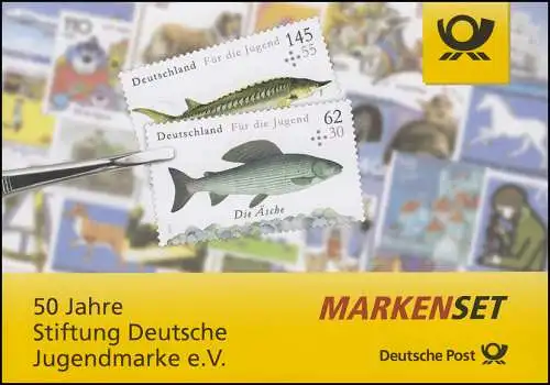 100 MH Wohlfahrt 2015, Fische - Äsche und Stör, postfrisch **