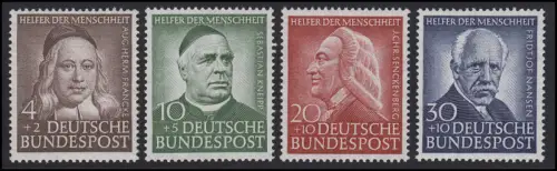 173-176 Wohlfahrt 1953 - kompletter Satz, postfrisch **