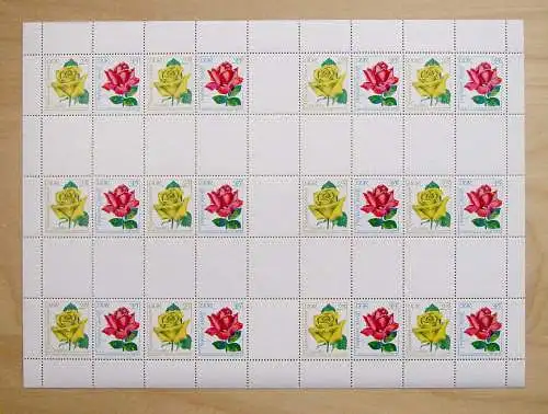 MHB 15A - Rosen ** -  allseitig durchgezähnt
