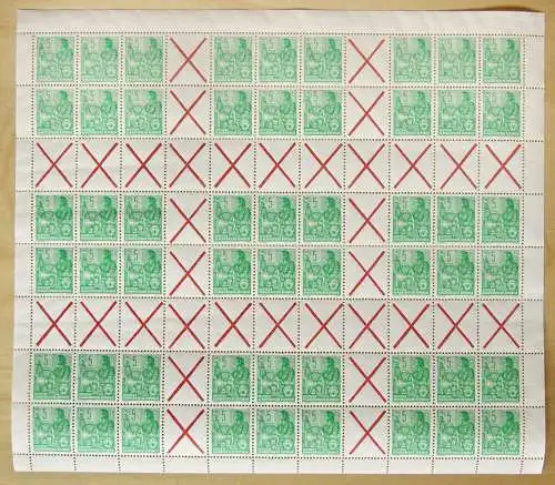 MHB 7 - Fünfjahrplan, Markenheftchenbogen **