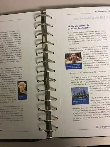 Der Weg zum Euro - Sammlung der Post im Vordruckalbum