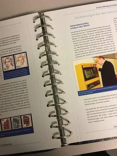 Der Weg zum Euro - Sammlung der Post im Vordruckalbum