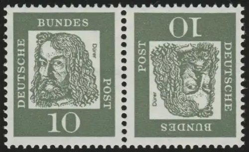 K1 Zusammendruck Dürer, postfrisch