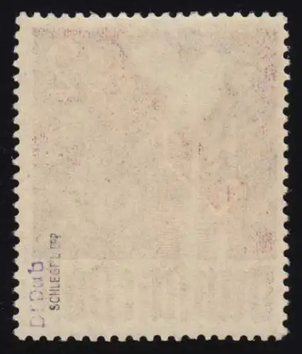 34 Rotaufdruck 2 Mark - kaum sichtbare matte Stelle, höher gepr. Schlegel BPP *