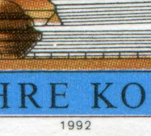 1583y Koblenz mit PLF Unterbrechung der 2. Treppenlinie über dem E, Feld 7 **