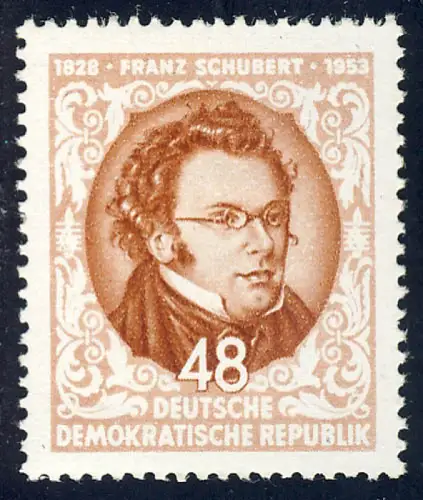 404 Franz Schubert, postfrisch **