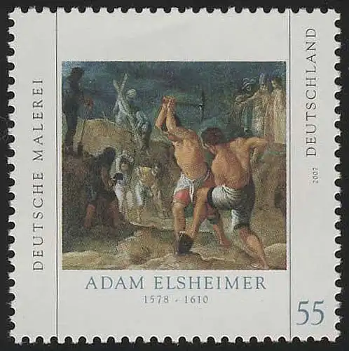 2591 Deutsche Malerei Adam Elsheimer, postfrisch **