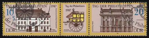 3119 I Tag der Philatelisten, PLF gebrochenes G in TAG, ZD mit ESST