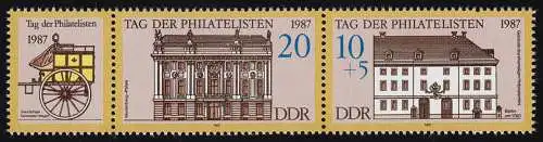 3119 I Tag der Philatelisten, PLF gebrochenes G in TAG, ZD postfrisch **