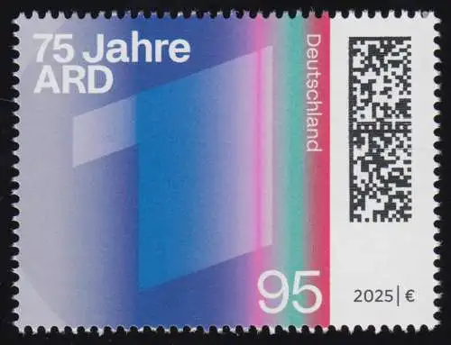 3911 öffentlich rechtlicher Rundfunk ARD, Fernsehen, TV, postfrisch **
