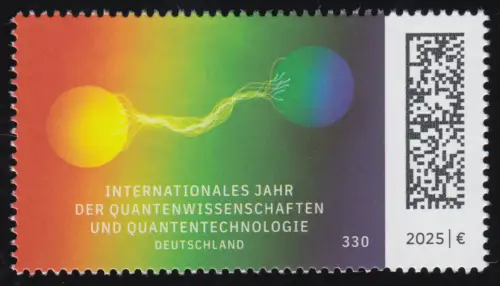 3913 Int. Jahr der Quantenwissenschaften / Quantentechnologie, postfrisch **
