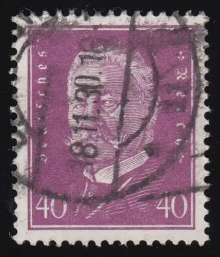 418 Reichspräsidenten 40 Pf O