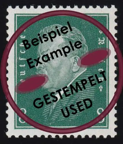 412X Reichspräsidenten 8 Pf O