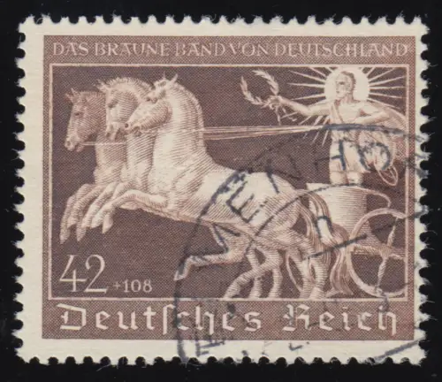 747 Das Braune Band 1940, O gestempelt