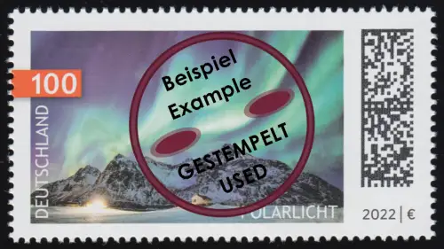 3680 Himmelsereigmisse: Polarlicht, gestempelt O