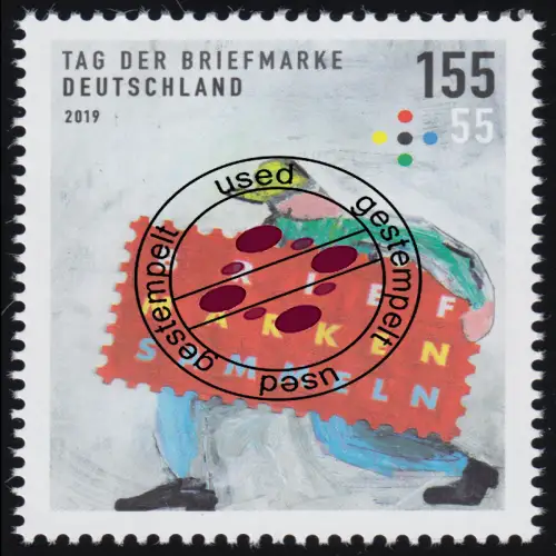 3491 Tag der Briefmarke: Briefmarkensammeln, O