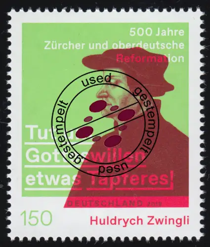 3464 Reformation: Huldrych Zwingli, O
