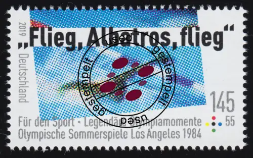 3462 Sporthilfe 145 Cent: Flieg, Albatros, flieg! - Schwimmen, O