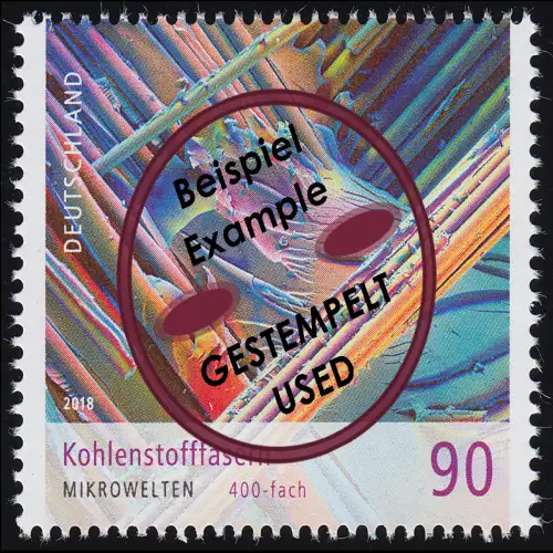 3413 Mikrowelten - Kohlenstofffasern 90 Cent, O