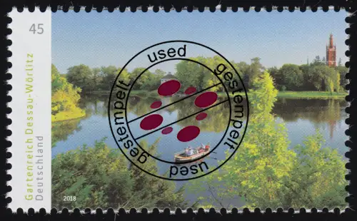 3401 Panorama Gartenreich Dessau-Wörlitz, links, nassklebend, O