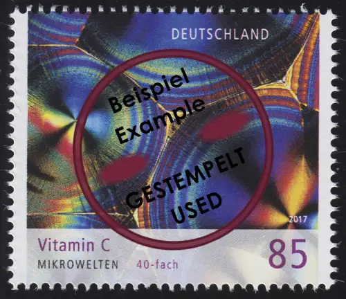 3323 Mikrowelten - Vitamin C, nassklebend, O