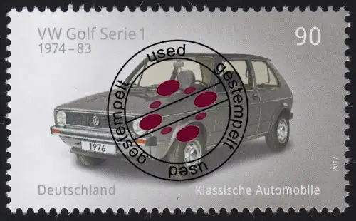 3298 Klassische deutsche Automobile: VW Golf 1, O
