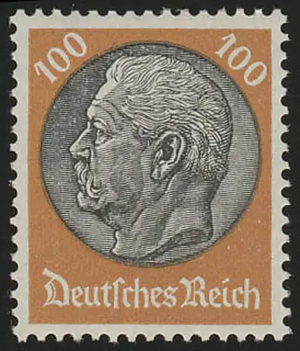 528X Hindenburg-Medaillon 100 Pf, postfrisch **