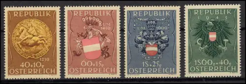 Österreich 937-940 Kriegsgefangenen- und Heimkehrerfürsorge, Satz **