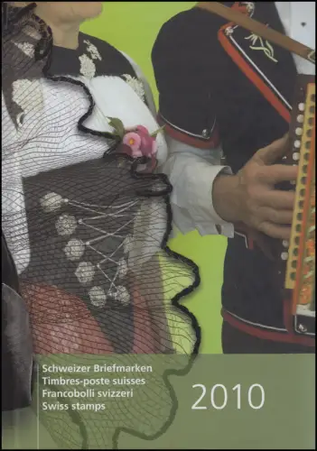 PTT-Jahrbuch Schweiz 2010, postfrisch **