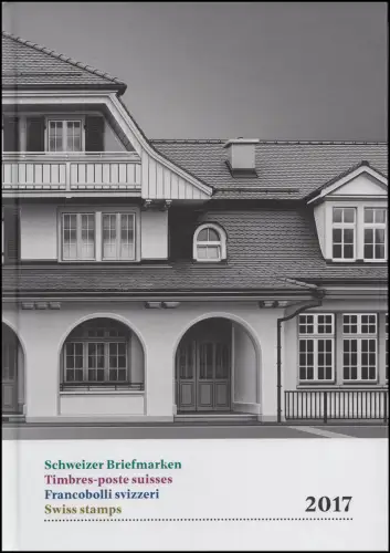 PTT-Jahrbuch Schweiz 2017, postfrisch **