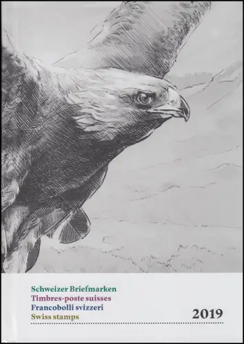 PTT-Jahrbuch Schweiz 2019, postfrisch **