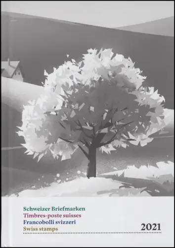 PTT-Jahrbuch Schweiz 2021, postfrisch **