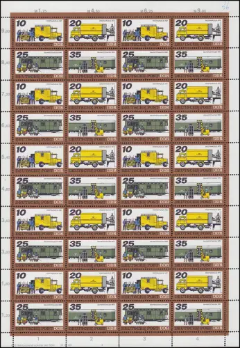 2299-2302 Post 1978, ZD-Bogen, FN4 **