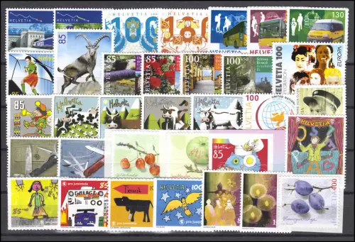 1951-1993 Schweiz-Jahrgang 2006 komplett, postfrisch **