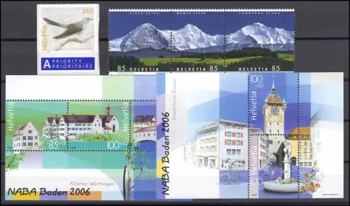 1951-1993 Schweiz-Jahrgang 2006 komplett, postfrisch **