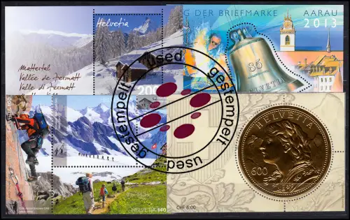 2280-2325 Schweiz-Jahrgang 2013 komplett, gestempelt