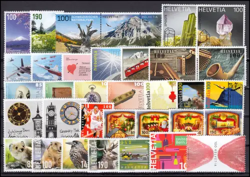 2326-2374 Schweiz-Jahrgang 2014 komplett, postfrisch **