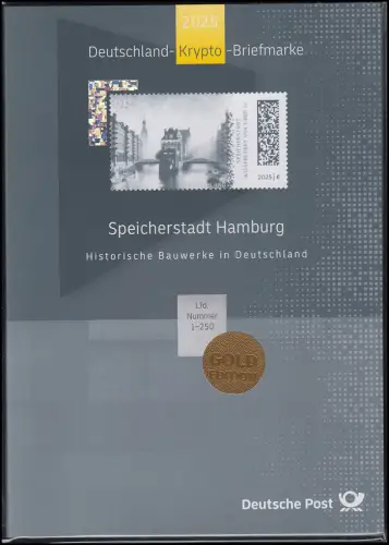 MH 132 Gold Edition der Post Speicherstadt Hamburg, orig. verpackt **
