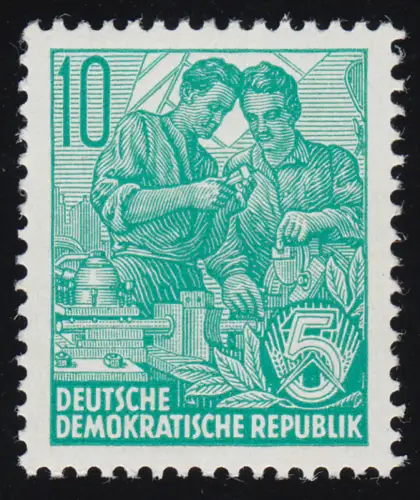 704B X Fünfjahrplan, Zähnung B, Wasserzeichen 3 X, postfrisch **