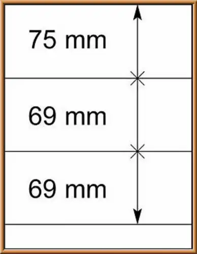 LINDNER-T-Blanko - Einzelblatt 802 307