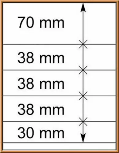 LINDNER-T-Blanko - Einzelblatt 802 514