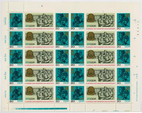 1320-1322 MMM 1967, ZD-Bogen, DV III FN II **