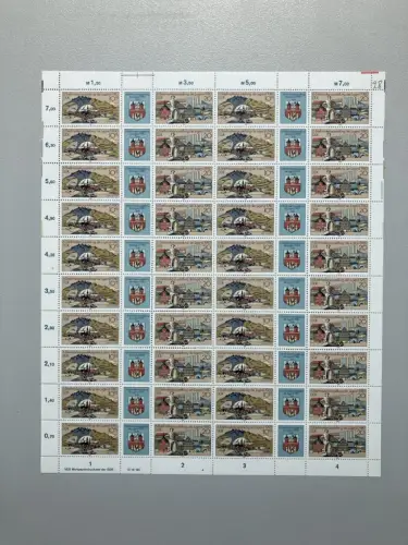 2532-2533 Zella-Mehlis 1980, ZD-Bogen, FN4 **