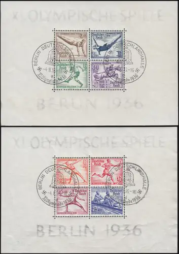 Block 5/6 Olympische Spiele Berlin - SST Berlin Deutschlandhalle 4.8.36