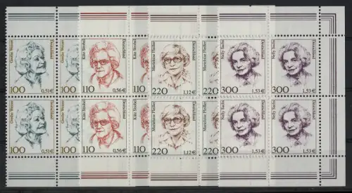 2149/2159 Frauen/Doppelwährung 4 Werte Viererblock rechts, Satz **