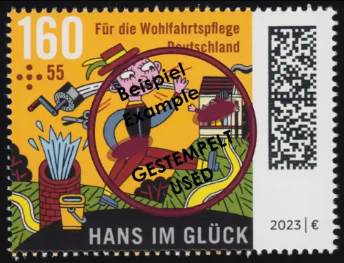 3747 Hans im Glück 160 Cent, O