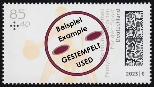 3762 Für den Sport 2023 - Rollstuhlbasketball, O